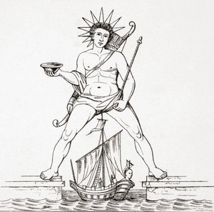 Der Koloss von Rhodos, aus L