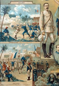 Die Dahomey-Kampagne von 1892 von French School