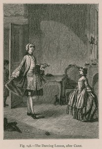 Die Tanzstunde (nach Cazot) von French School