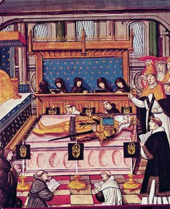 Der Tod Karls des Großen im Jahr 814