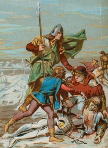 Der Tod von Karl dem Kühnen, Herzog von Burgund von French School