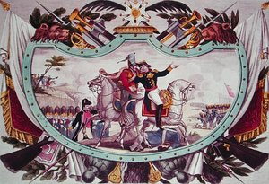Der Tod von General Desaix in der Schlacht von Marengo von French School