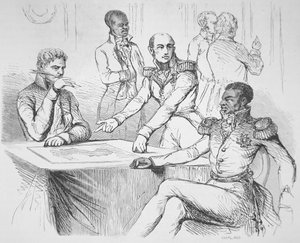 Der französische Vertrag über Haiti