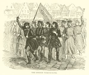 Der Deutsche Tugend-Bund (Stich) von French School
