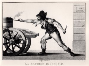 Die Höllenmaschine, rue Saint-Nicaise, Paris, 24. Dezember 1800