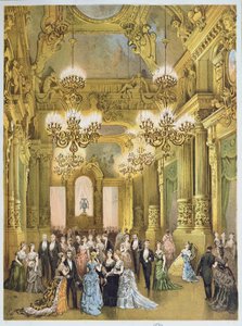 Die Pause in der Opéra Garnier, ca. 1875