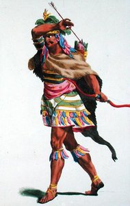 Der König von Angola, graviert von Pierre Duflos von French School