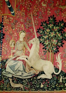 Die Dame und das Einhorn: Sehen von French School