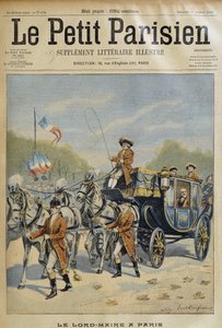 Der Lord Mayor in Paris - in „Le Peute Parisien“ vom 21.10.1906