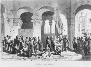 Die Barmherzigen Väter lösen die Gefangenen in Algerien aus, ca. 1830-40