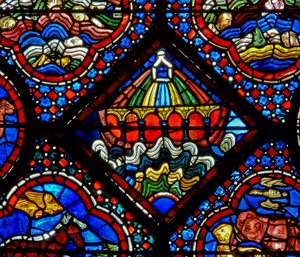 Das Noah-Fenster: Die Arche auf den Wassern von French School