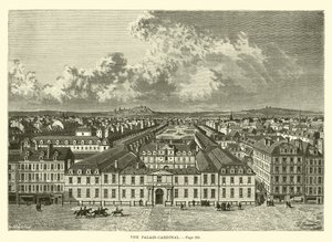Das Palais-Cardinal von French School