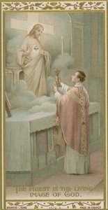 Der Priester ist das lebendige Abbild Gottes von French School