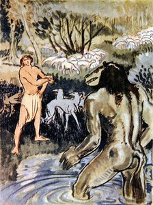 Der Prinz und der Drache von French School