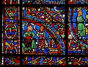 Das Fenster des verlorenen Sohnes: fordert sein Erbe