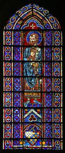 Der Prophet Hosea; Wappen von Mauclerc von French School
