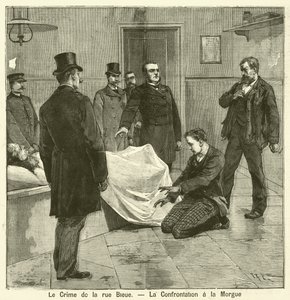 Der Mord in der Rue Bleue, Paris von French School