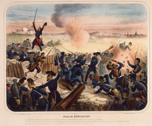 Die Belagerung von Montretout, 19. Januar 1871