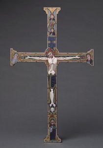 Das "Spitzer-Kreuz", Meister der königlichen Plantagenet-Werkstatt, ca. 1190 von French School