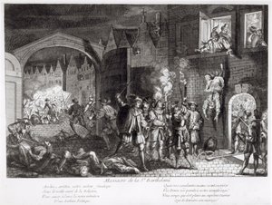 Das Massaker am Bartholomäustag, 1572