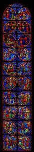Das St. Johannes der Täufer Fenster von French School