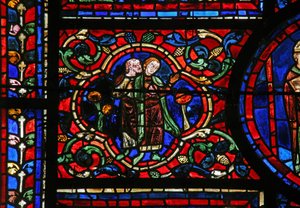 Das St. Martin Fenster: Dekorativ von French School