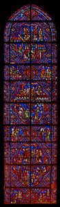 Das St. Nikolaus Fenster von French School