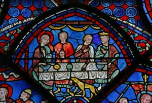Das St. Thomas Fenster: Bei der Hochzeit der Tochter des Königs von Indien