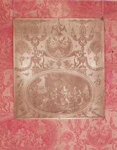 Die Geschichte von Telemachus, Platte zum Druck auf Toile de Jouy Stoff von French School
