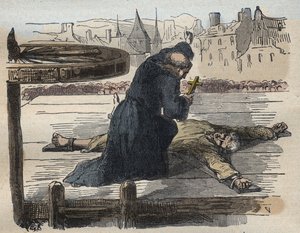 Die Folter von Jean Calas, Illustration aus Causes célèbres de tous les peuples... von French School