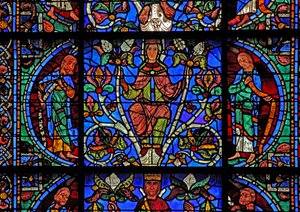 Der Baum Jesse: Ein Prophet, die Jungfrau Maria, Daniel von French School
