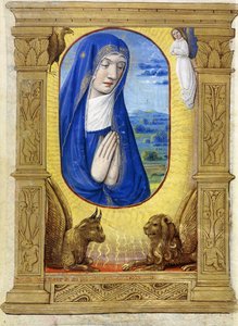Die betende Jungfrau, ca. 1500 von French School