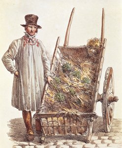 Der Artischockenverkäufer, Druck, Frankreich