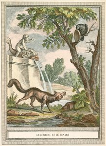 Der Rabe und der Fuchs von French School