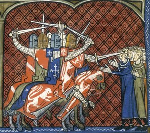 Der Kreuzzug gegen die Albigenser, ca. 1325-1350