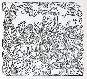 Die Verdammten in der Hölle