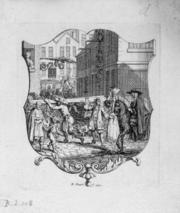 Die Verlegenheit von Paris im 17. Jahrhundert von French School