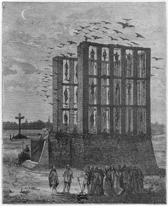 Der Galgen von Montfaucon von French School