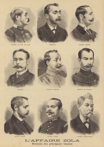 Der Verleumdungsprozess von Emile Zola