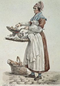 Der Wurstverkäufer, Druck, Frankreich