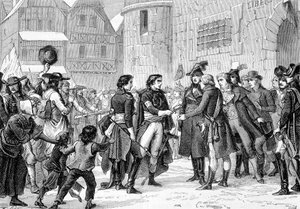 Die Unterwerfung der Vendée-Chefs in Nantes, 29. Juni von French School