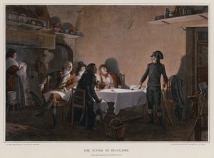Das Abendessen von Beaucaire von French School