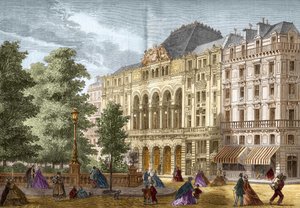 Das Theater der Gaîté in Paris im Jahr 1862