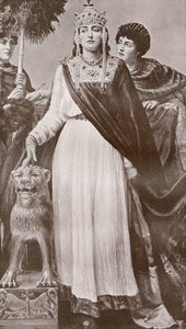 Theodora I., ca. 500 - 548. Kaiserin des Römisch-Byzantinischen Reiches und Ehefrau von Kaiser Justinian I. Aus Harmsworth History of the World, veröffentlicht 1908. von French School