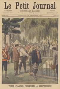 Dreizehn französische Gefangene auf St. Helena von French School