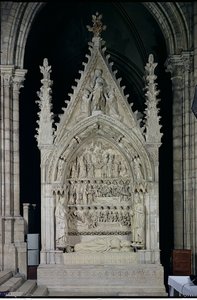 Grab von Dagobert I (605-39), König der Franken, restauriert von Adolphe Victore Geoffrey-Dechaume (1816-92) im Jahr 1862, ca. 1263