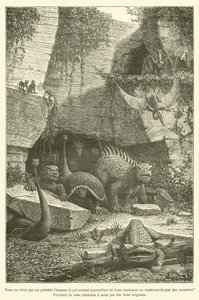 All diese Wesen, die dem Menschen vorausgingen und heute aus ihren Gräbern kommen, scheinen sie nicht Monster zu sein? Doch sie sind durch ursprüngliche Bande mit uns verbunden von French School
