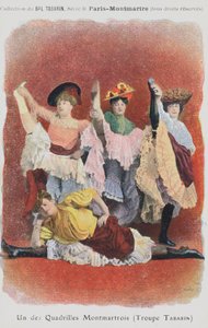Troupe Tabarin Tänzer im Bal Tabarin