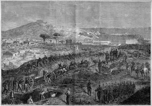 Einheit Italiens - Expedition der Tausend oder Rothemden unter der Führung von Giuseppe Garibaldi - Belagerung von Gaeta