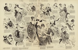 Valseuses et valseurs (Gravur)